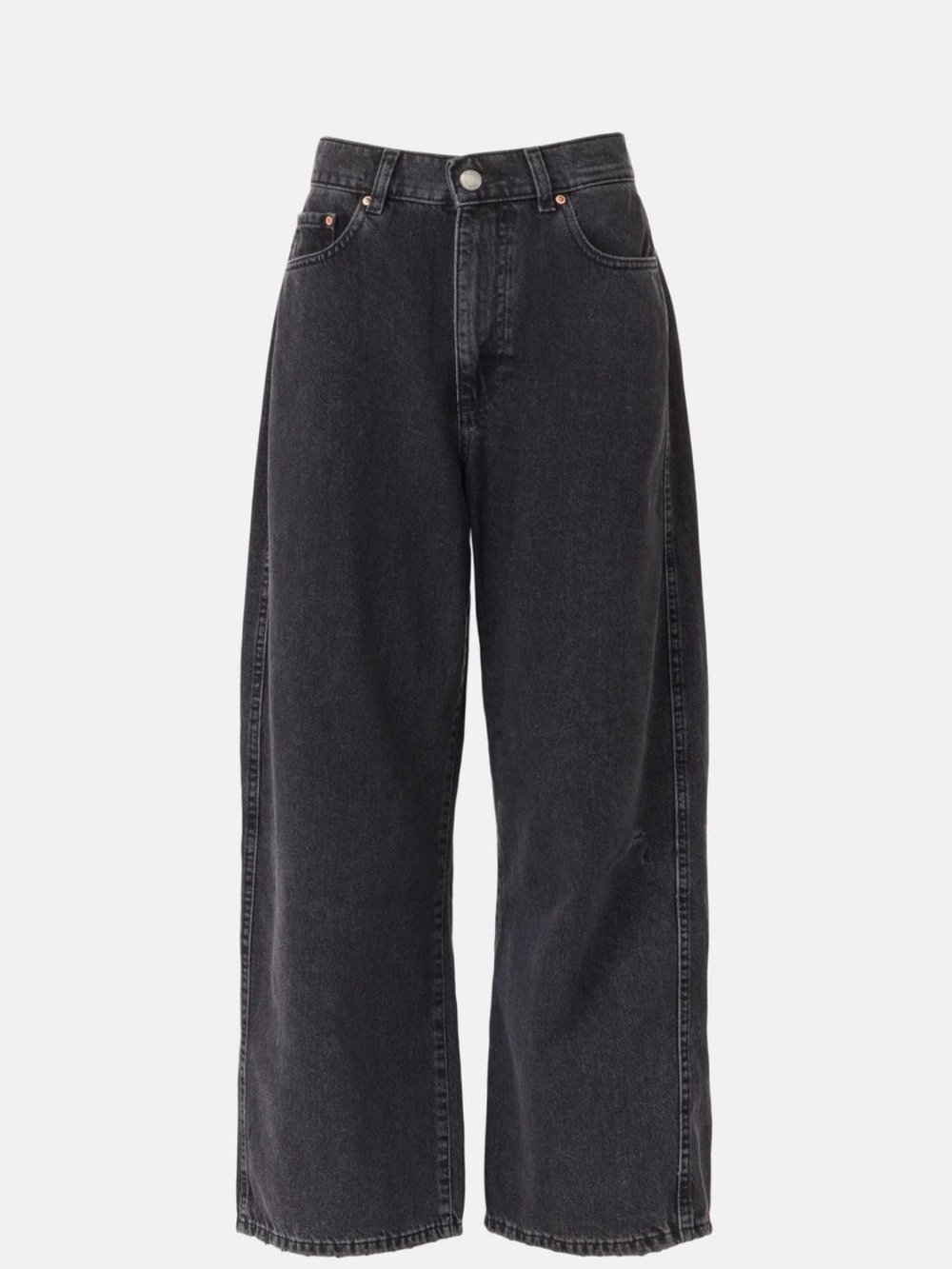 DL1961 Taylor Relaxed Barrel Washed Black Jeans